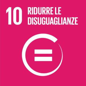 Obiettivo 10Ridurre l’ineguaglianza all’interno di e fra le Nazioni.
