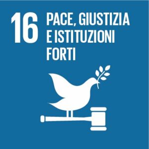 Obiettivo 16Pace, giustizia e istituzioni forti.